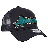 New Era Oakland Athletics Retro Bold A-Frame Trucker 9FORTY Adjustable Hat