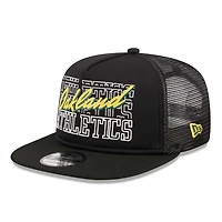 New Era Oakland Athletics Street Team A-Frame Trucker 9FIFTY Snapback Hat