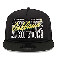 New Era Oakland Athletics Street Team A-Frame Trucker 9FIFTY Snapback Hat