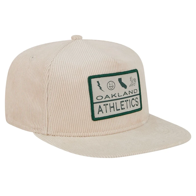 New Era Oakland Athletics Summer Essential Golfer Snapback Hat
