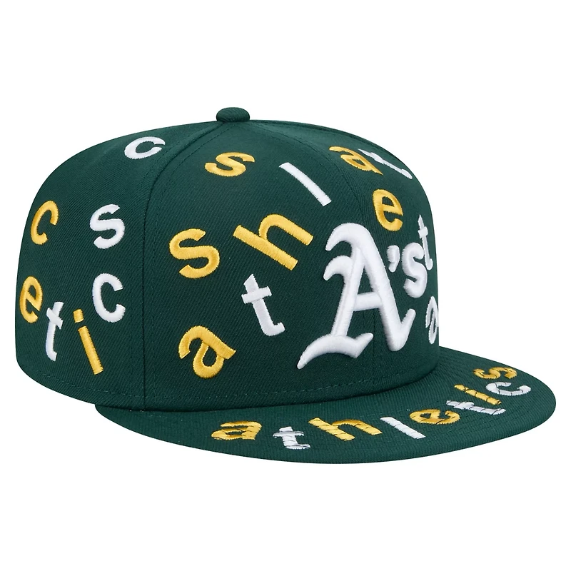 New Era Oakland Athletics Team Confetti 59FIFTY Fitted Hat