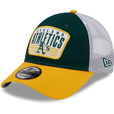 New Era Oakland Athletics Two-Tone Patch 9FORTY Snapback Hat