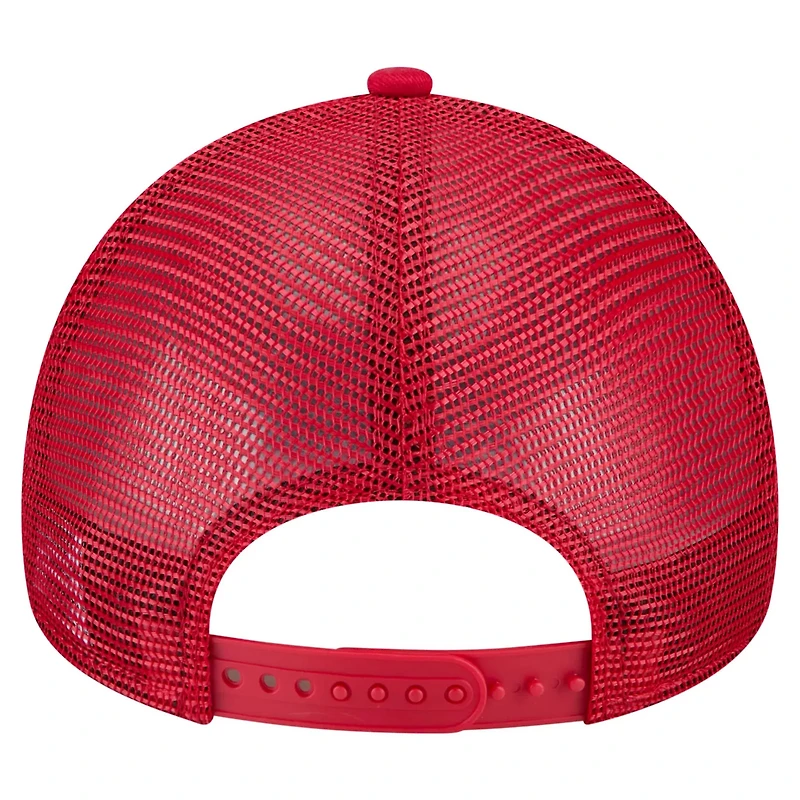 New Era Ohio State Buckeyes 9FORTY A-Frame Trucker Adjustable Hat