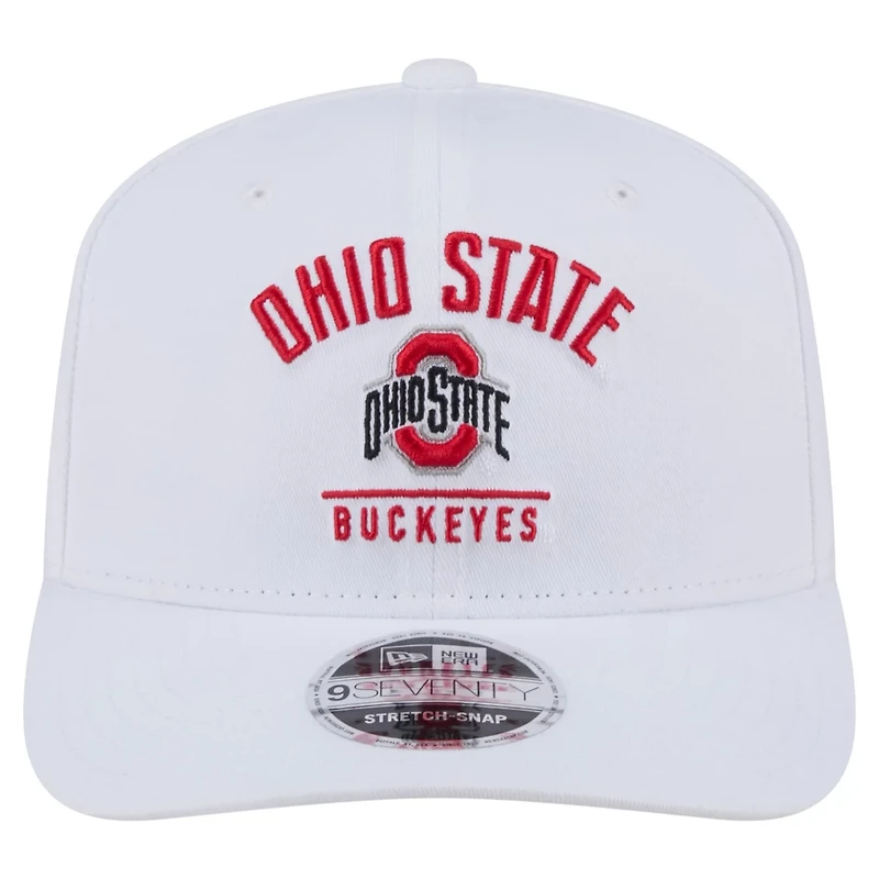 New Era Ohio State Buckeyes 9SEVENTY Team Stretch-Snap Adjustable Hat