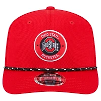 New Era Ohio State Buckeyes COOLERA 9SEVENTY Rope Stretch-Snap Hat