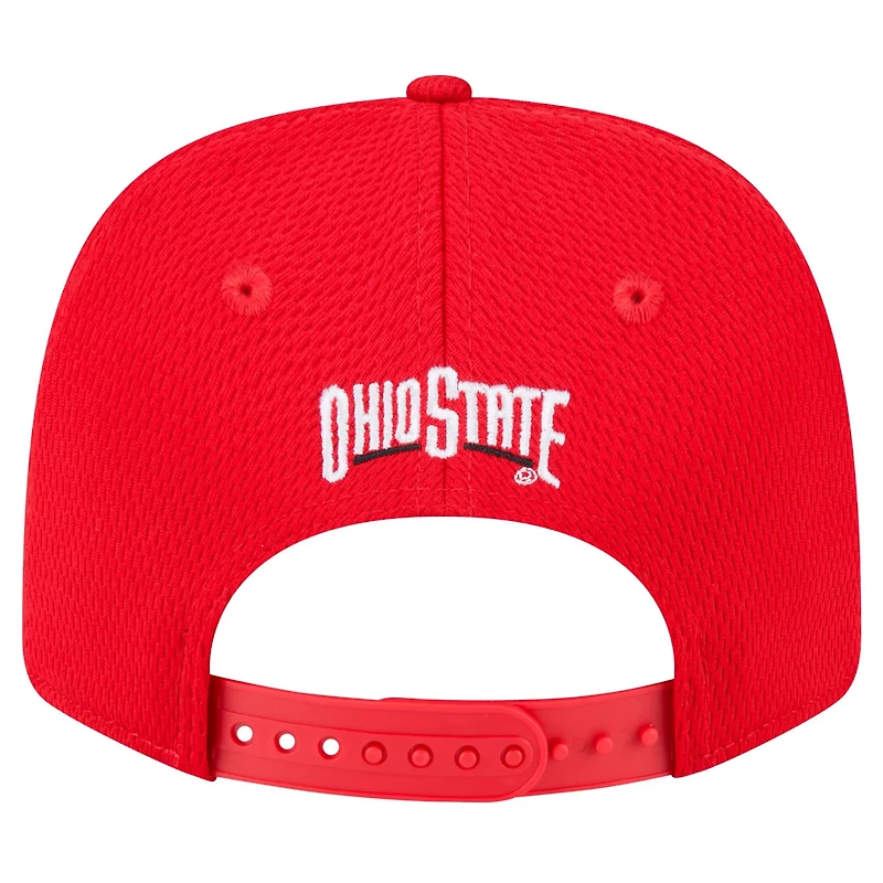 New Era Ohio State Buckeyes COOLERA 9SEVENTY Rope Stretch-Snap Hat