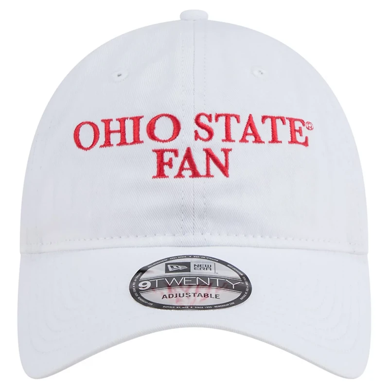 New Era Ohio State Buckeyes Fan 9TWENTY Adjustable Hat