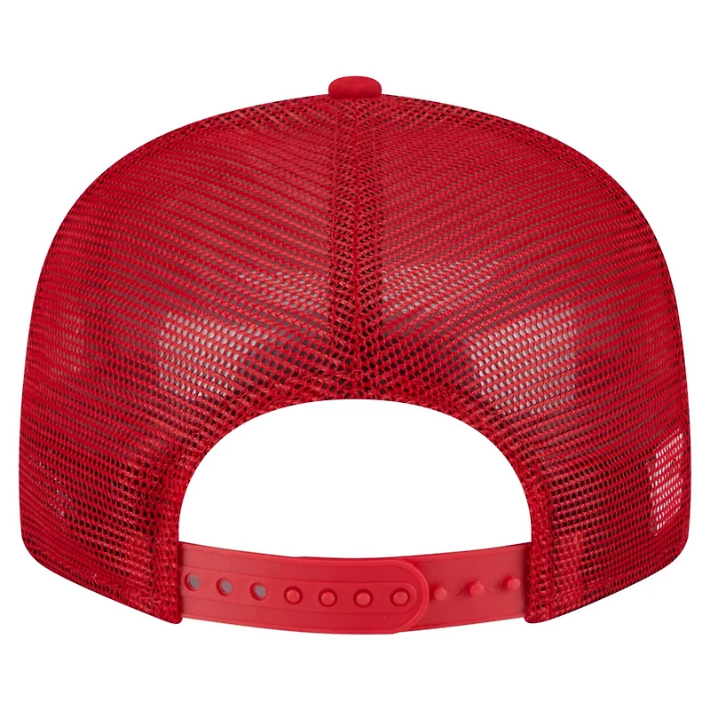 New Era Ohio State Buckeyes Split Panel 9FIFTY Snapback Trucker Hat