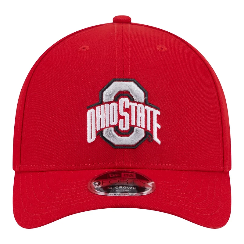 New Era Ohio State Buckeyes Team Collective 9FORTY M-Crown Adjustable Hat