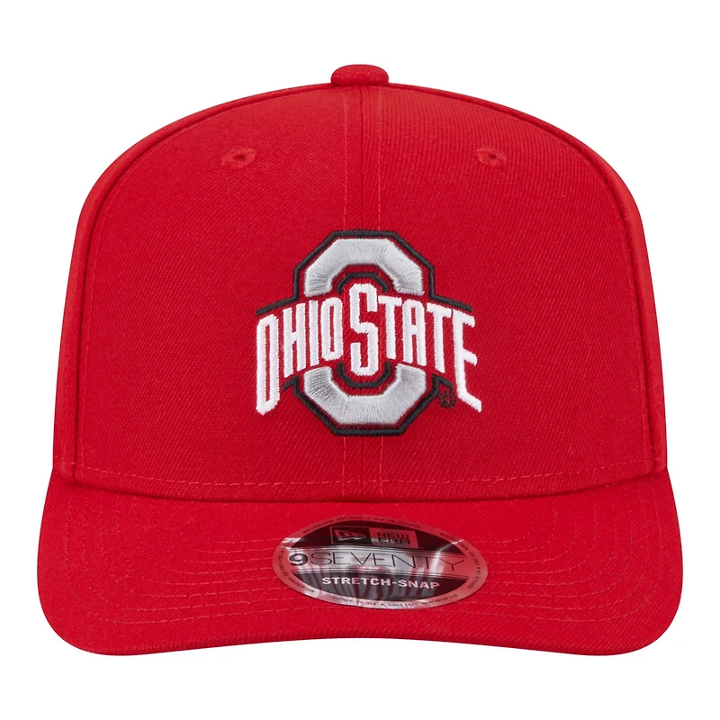 New Era Ohio State Buckeyes Team Collective 9SEVENTY Stretch-Snap Adjustable Hat