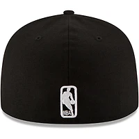 New Era Oklahoma City Thunder  White Logo 59FIFTY Fitted Hat