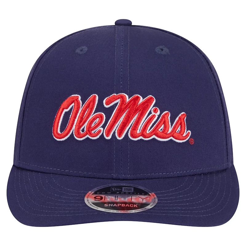 New Era Ole Miss Rebels Low Profile 9FIFTY Snapback Hat