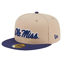 New Era Ole Miss Rebels Two-Tone 59FIFTY Fitted Hat