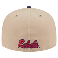 New Era Ole Miss Rebels Two-Tone 59FIFTY Fitted Hat