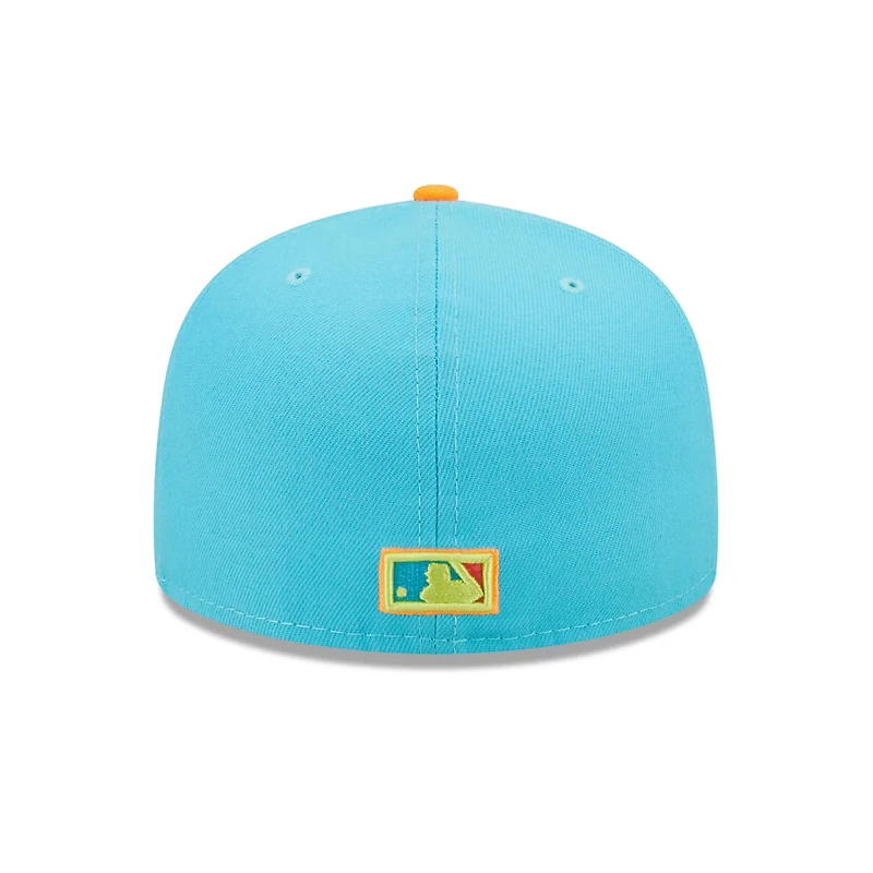 New Era Orange Boston Red Sox Vice Highlighter 59FIFTY Fitted Hat