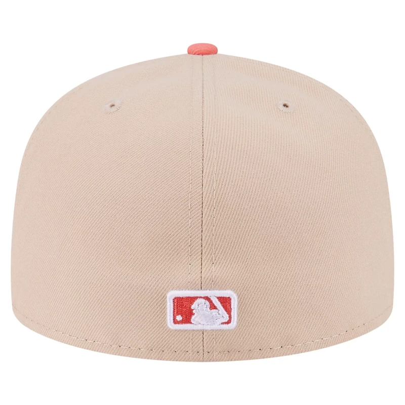 New Era Orange Chicago Cubs Two-Tone Color Pack A-Frame 59FIFTY Fitted Hat