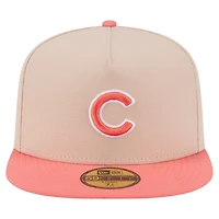 New Era Orange Chicago Cubs Two-Tone Color Pack A-Frame 59FIFTY Fitted Hat