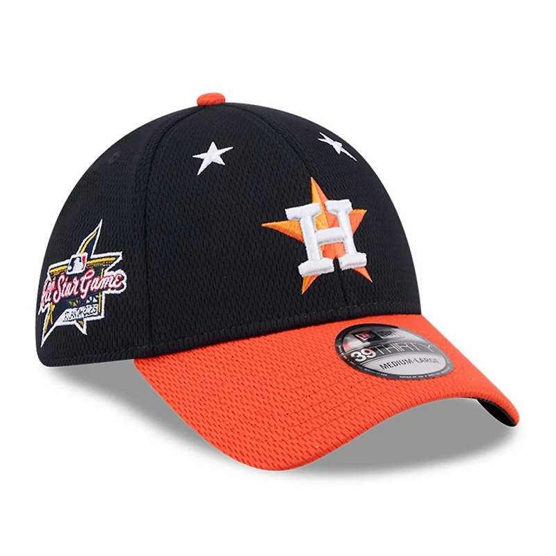New Era Orange Houston Astros 2025 MLB All-Star Game 39THIRTY Flex Hat