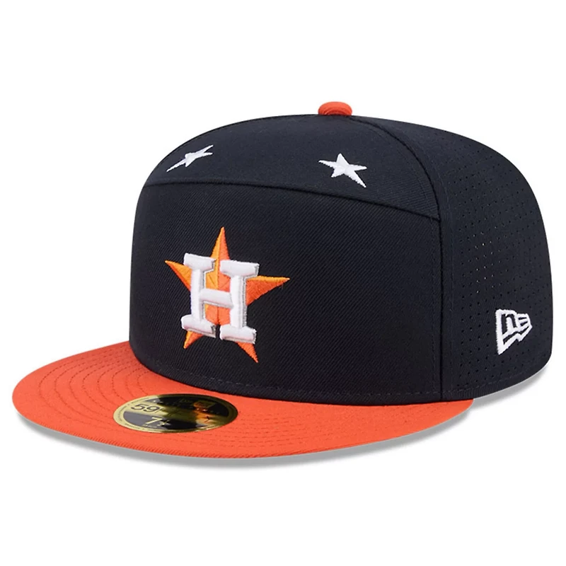 New Era Orange Houston Astros 2025 MLB All-Star Game Side Patch 59FIFTY Fitted Hat