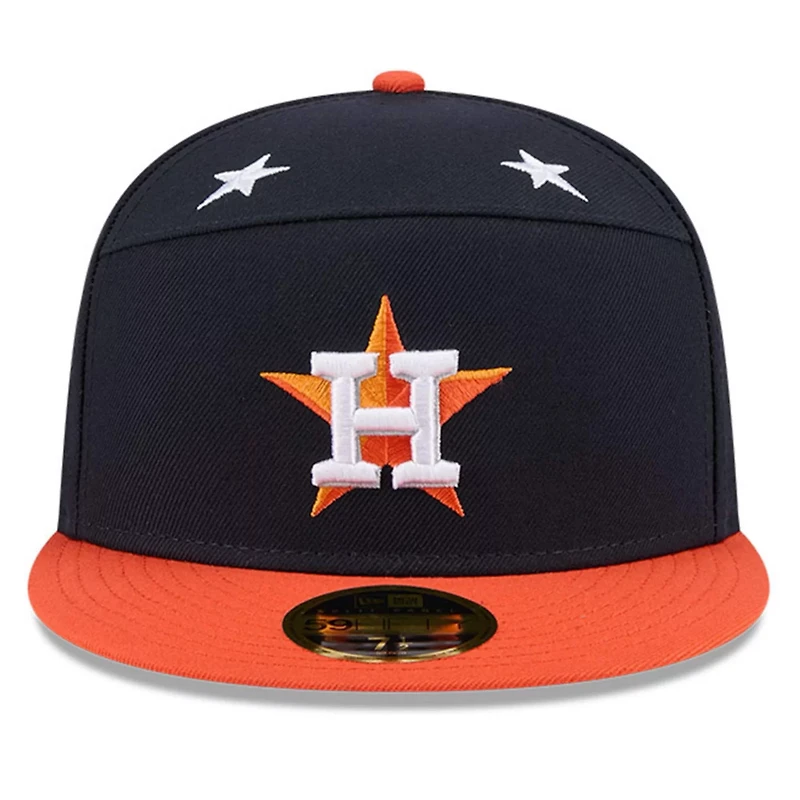 New Era Orange Houston Astros 2025 MLB All-Star Game Side Patch 59FIFTY Fitted Hat