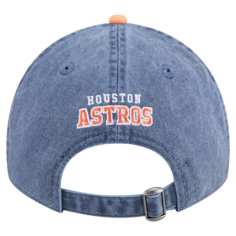 New Era Orange Houston Astros Select 9TWENTY Adjustable Hat
