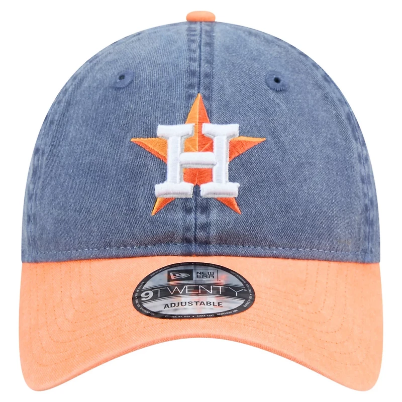 New Era Orange Houston Astros Select 9TWENTY Adjustable Hat