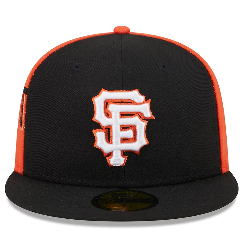 New Era Orange San Francisco Giants Gameday Sideswipe 59FIFTY Fitted Hat