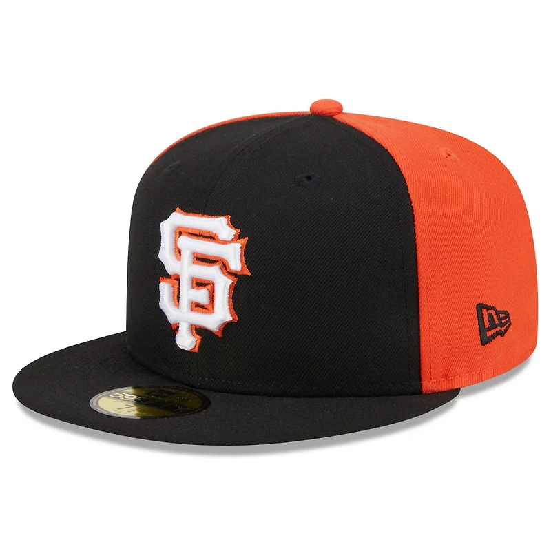 New Era Orange San Francisco Giants Gameday Sideswipe 59FIFTY Fitted Hat