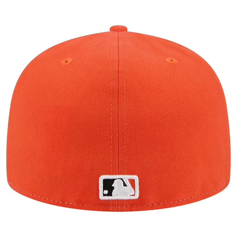 New Era Orange San Francisco Giants Repeat 59FIFTY Fitted Hat