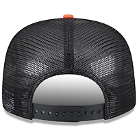 New Era Orange San Francisco Giants Team Foam Front A-Frame Trucker 9FIFTY Snapback Hat