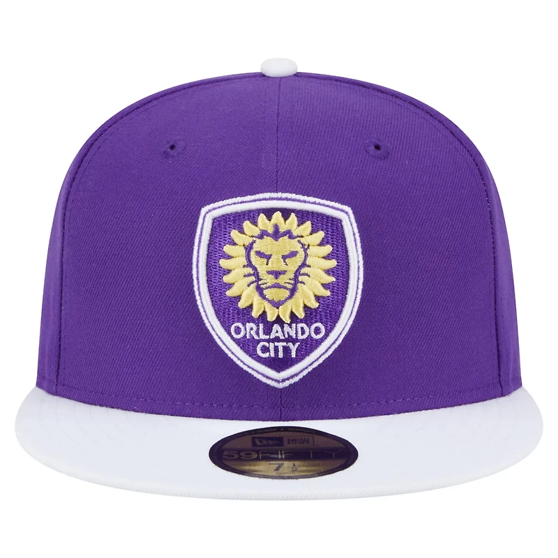 New Era Orlando City SC 2025 Kickoff 59FIFTY Fitted Hat