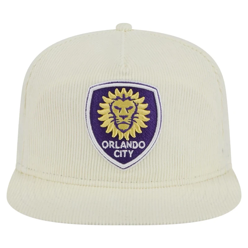 New Era Orlando City SC 2025 Kickoff Snapback Golfer Hat