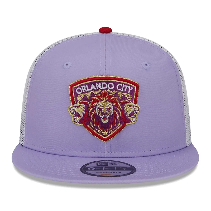 New Era Orlando City SC Jersey Hook Trucker 9FIFTY Snapback Hat