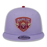 New Era Orlando City SC Jersey Hook Trucker 9FIFTY Snapback Hat