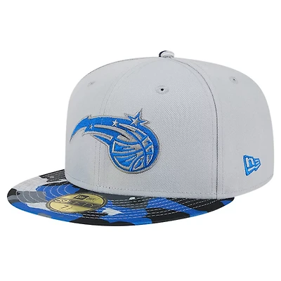 New Era Orlando Magic Active Color Camo Visor 59FIFTY Fitted Hat