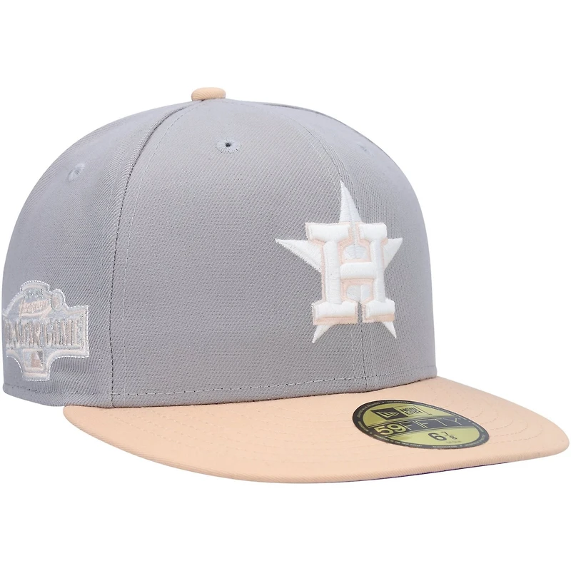 New Era Peach Houston Astros 2004 MLB All-Star Game Undervisor 59FIFTY Fitted Hat