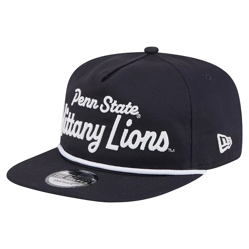 New Era Penn State Nittany Lions Adventure Team Text Golfer Snapback Hat