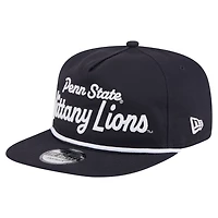 New Era Penn State Nittany Lions Adventure Team Text Golfer Snapback Hat