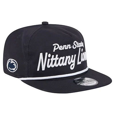 New Era Penn State Nittany Lions Adventure Team Text Golfer Snapback Hat