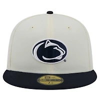 New Era Penn State Nittany Lions Chrome 59FIFTY Fitted Hat