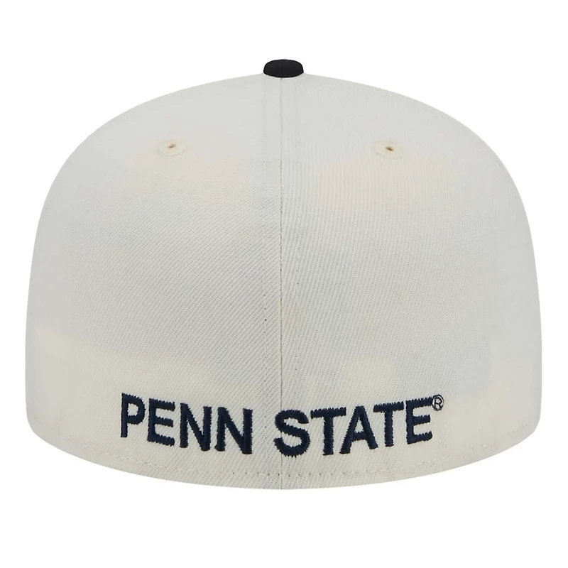 New Era Penn State Nittany Lions Chrome 59FIFTY Fitted Hat