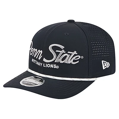 New Era Penn State Nittany Lions Script Performance Rope 9SEVENTY Adjustable Hat