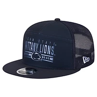 New Era Penn State Nittany Lions Split Panel 9FIFTY Snapback Trucker Hat