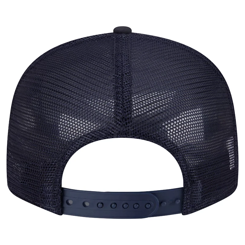 New Era Penn State Nittany Lions Split Panel 9FIFTY Snapback Trucker Hat