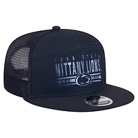 New Era Penn State Nittany Lions Split Panel 9FIFTY Snapback Trucker Hat