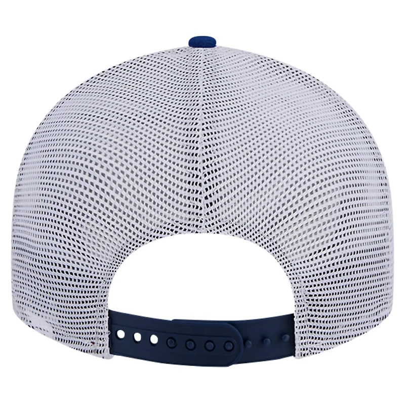 New Era Penn State Nittany Lions Throwback Circle Patch 9FIFTY Trucker Snapback Hat