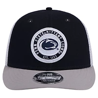 New Era Penn State Nittany Lions Throwback Circle Patch 9FIFTY Trucker Snapback Hat