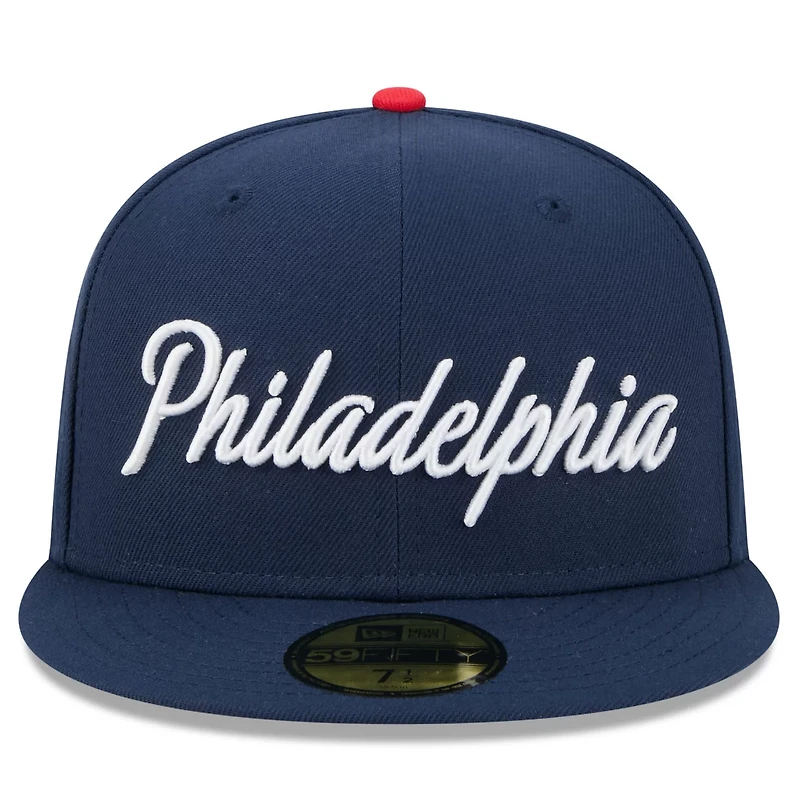 New Era Philadelphia 76ers 2025 26 City Edition 59FIFTY Fitted Hat