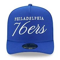 New Era Philadelphia 76ers 2025 NBA Draft A-Frame 59FIFTY Fitted Hat