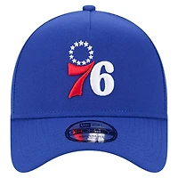 New Era Philadelphia 76ers A-Frame 9FORTY Adjustable Hat